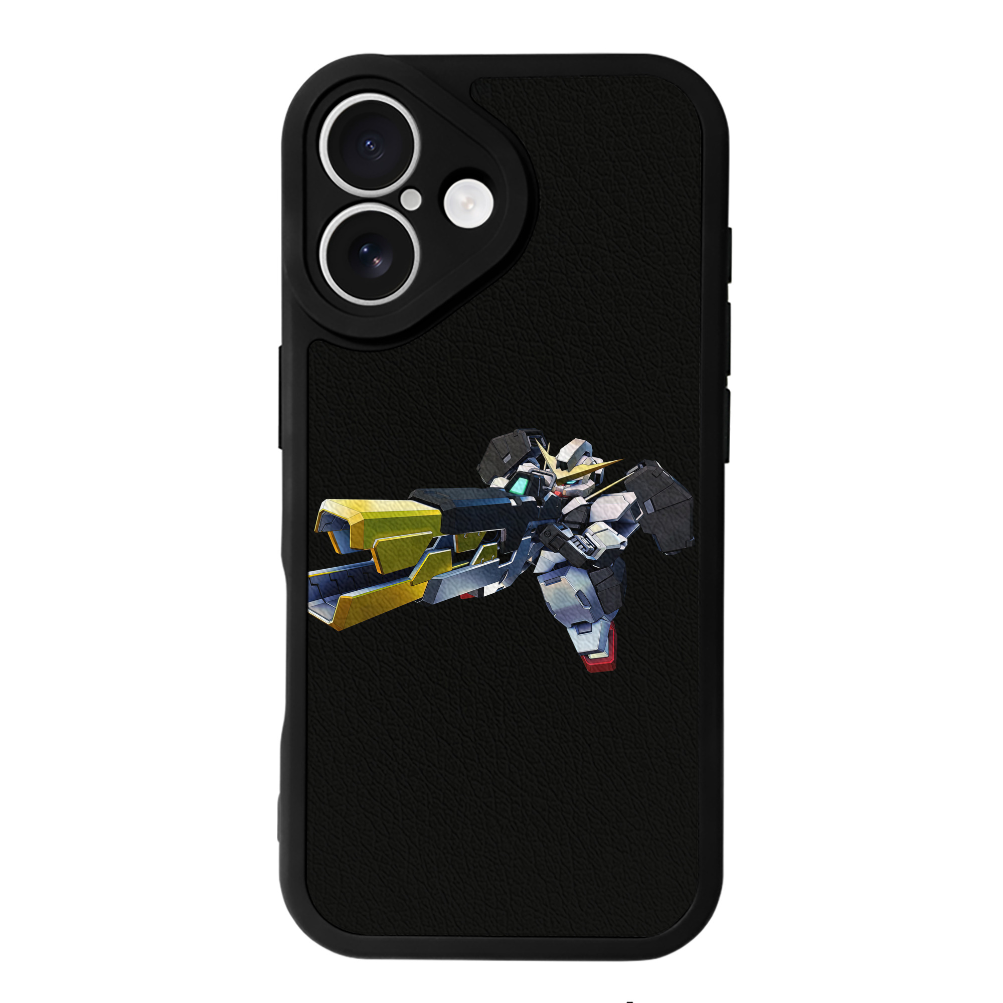（画像用） 機動戦士ガンダム Mobile Suit Gundam 【iPhone 16シリーズ対応】シリコンスマホケース（レザー調） 材質：シリコン